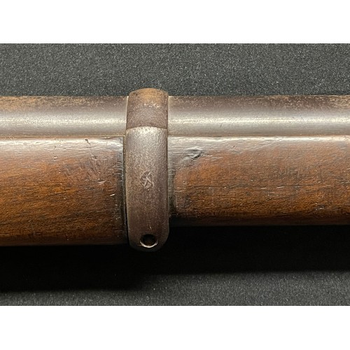 2310 - Percussion Cap 1868 Enfield Carbine with 630mm long barrel. Lock is marked with Crown & VR along wit... 