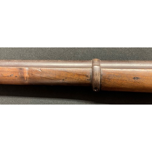 2310 - Percussion Cap 1868 Enfield Carbine with 630mm long barrel. Lock is marked with Crown & VR along wit... 