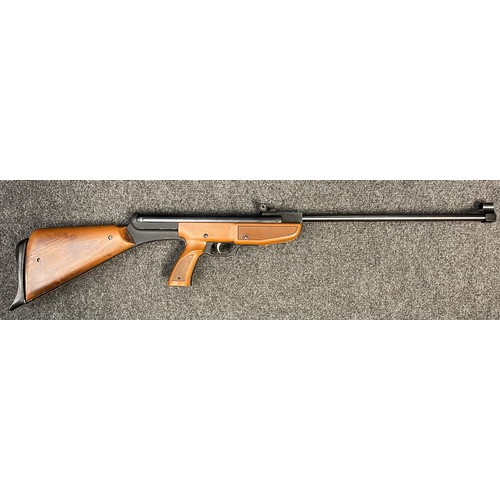 2323 - Elgano ASI Paratrooper .22 Cal Air Rifle serial number H05482. Barrel length 455mm. Overall length 9... 