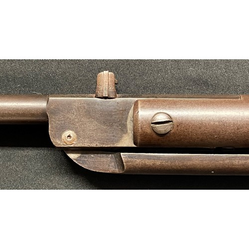 2328 - BSA .177 cal Breakdown pattern Air Rifle serial number B6042 circa 1930's. Barrel length 467mm. Over... 