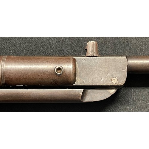 2328 - BSA .177 cal Breakdown pattern Air Rifle serial number B6042 circa 1930's. Barrel length 467mm. Over... 