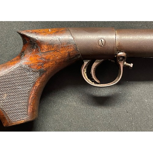 2329 - Lincoln Jeffries .177 cal Air Rifle serial number S80152. Working order. Barrel length 480mm. Overal... 