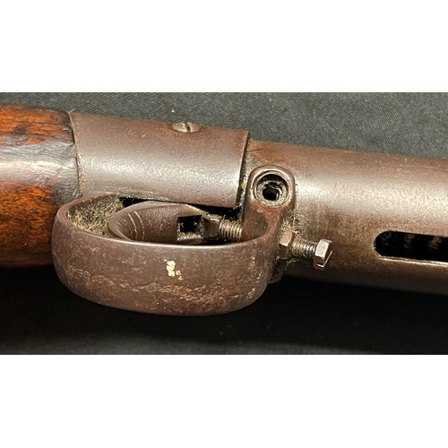 2329 - Lincoln Jeffries .177 cal Air Rifle serial number S80152. Working order. Barrel length 480mm. Overal... 