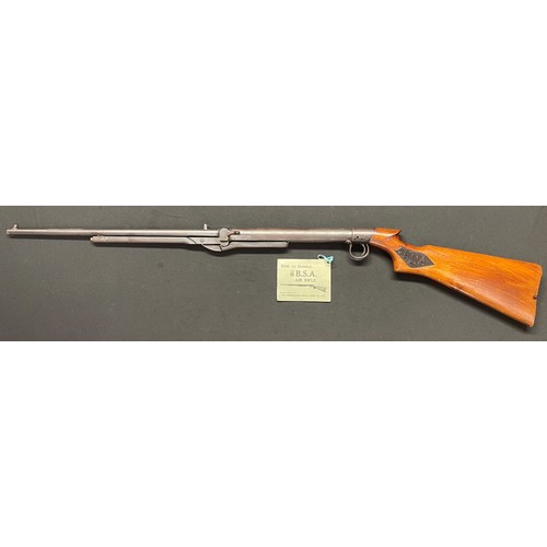 2330 - BSA T Series Standard No.2 .22 Cal Air Rifle serial number T2721. Barrel length 480mm. Overall lengt... 