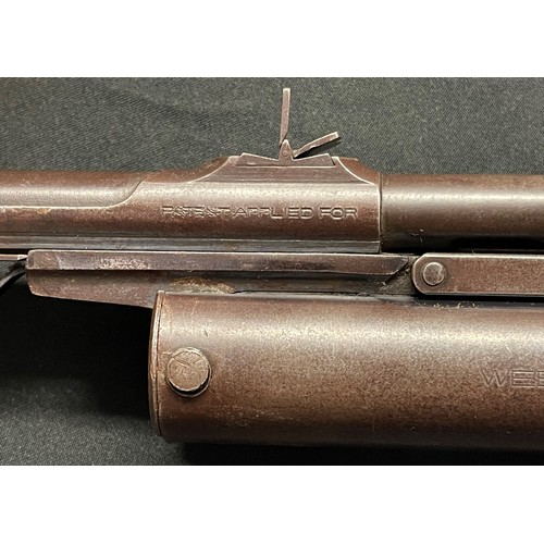 2331 - Webley .177 Service Rifle Mark II. Serial number S255. Working order. Barrel length 655mm. Overall l... 