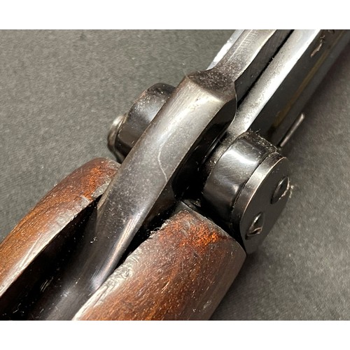 2332 - Webley Mark 3 .22 cal Air Rifle serial number 25598. Barrel length 460mm. Overall length 108.5cm. Wo... 