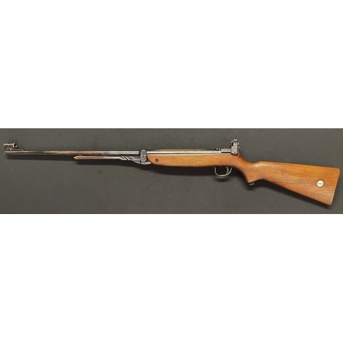 2333 - Webley Mark 3 Super target .177 Air Rifle serial number A 0771. 460mm long barrel. Overall length 11... 