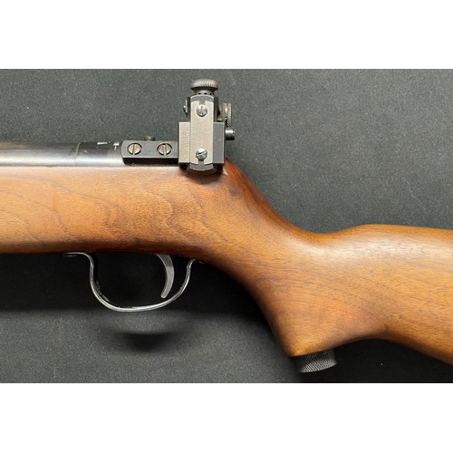 2333 - Webley Mark 3 Super target .177 Air Rifle serial number A 0771. 460mm long barrel. Overall length 11... 