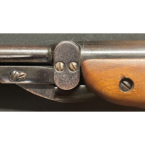 2333 - Webley Mark 3 Super target .177 Air Rifle serial number A 0771. 460mm long barrel. Overall length 11... 