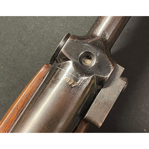 2333 - Webley Mark 3 Super target .177 Air Rifle serial number A 0771. 460mm long barrel. Overall length 11... 