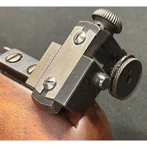 2333 - Webley Mark 3 Super target .177 Air Rifle serial number A 0771. 460mm long barrel. Overall length 11... 