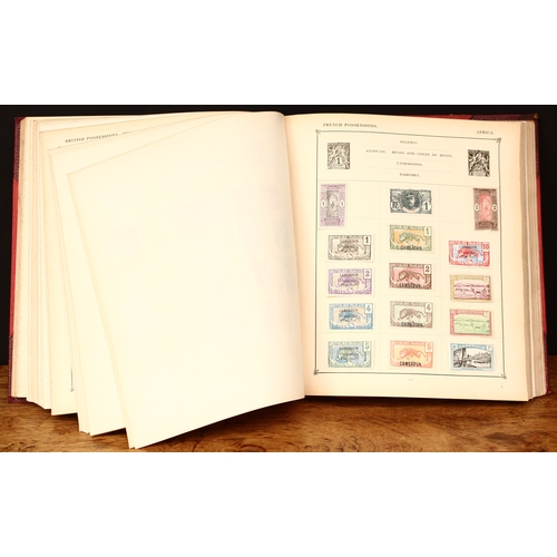 3392 - Stamps - KGV Strand stamp album, unpicked, spine damaged, inside very clean, hundreds of stamps, not... 