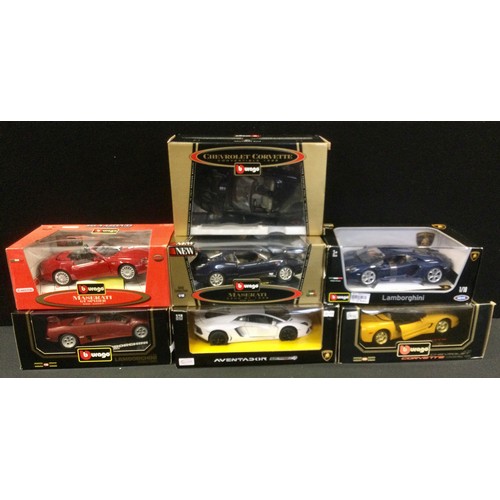 171 - Burago scale model vehicle,1/18, Lamborghini Aventador LP 700-4; others; Lamborghini Diablo,1990; Ma... 