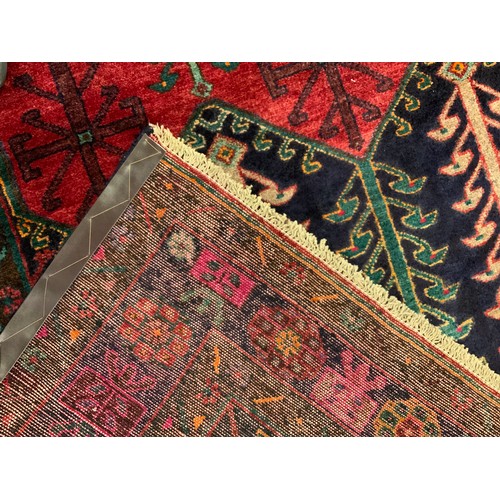 248 - A Hamadan carpet, approx 310cm x 154cm