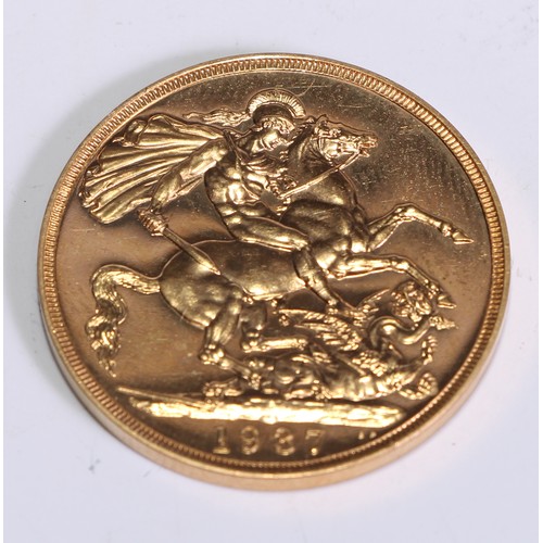 3545 - A George VI Coronation gold proof two pound coin, 1937, 16g
