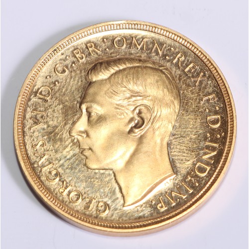 3545 - A George VI Coronation gold proof two pound coin, 1937, 16g