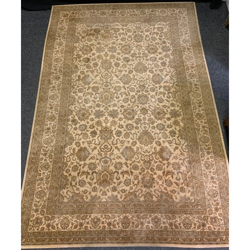 75 - A Contemporary 'kashan' style carpet, by Royal Keshan, 299cm x  200cm.