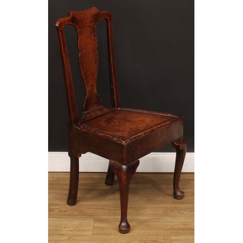 115 - A 19th century lath back armchair, 115.5cm high, 59cm wide, the seat 36cm wide and 40cm deep; a smok... 