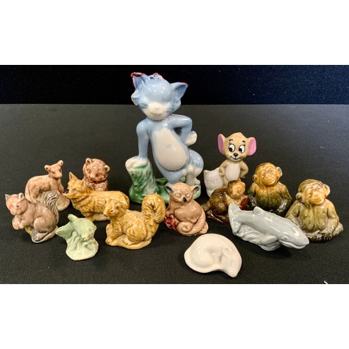 345 - Wade Whimsies - Tom and Jerry;  others, monkey, corgi, whale, etc