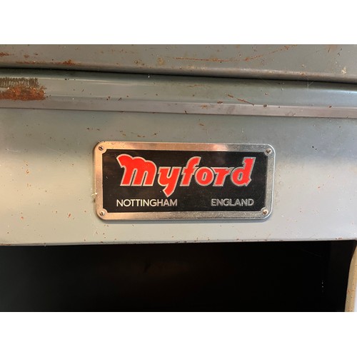 439 - A Myford lathe ML7 

*Please note, this lot has been part of a home engineering workshop and has bee... 