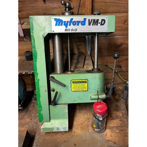 441 - A Myford VM-D Mill-Drill for ML10 lathe

** Please note, this lot is held offsite at a private addre... 