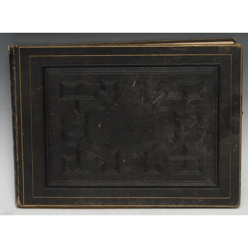 3354 - A late Victorian photograph album of European and British topographical views, predominantly Switzer... 