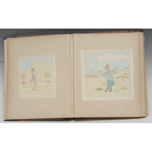 3298 - Ireland, Irish Ascendency - Caricatures by Major Charles Kemble Butler-Stoney (1877-1956), of Portla... 