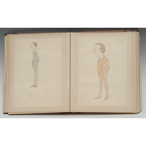 3298 - Ireland, Irish Ascendency - Caricatures by Major Charles Kemble Butler-Stoney (1877-1956), of Portla... 