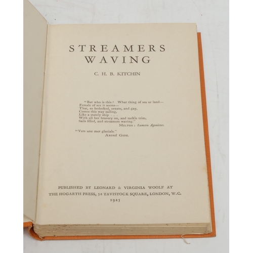 3143 - Kitchin (C.H.B.), Streamers Waving, first edition, London: Published by Leonard & Virginia Woolf at ... 