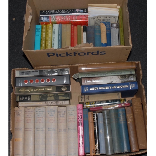 3266 - World Wars One and Two, Literature and History - Churchill (Winston S.), The Second World War, six-v... 