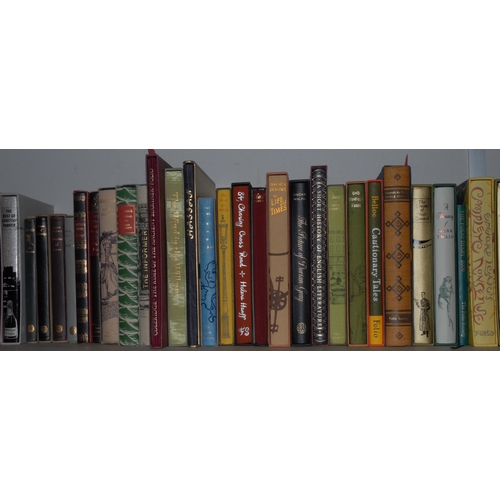 3113 - Folio Society, Fiction - approx. 65 books of English, European, and World Literature, both prose and... 