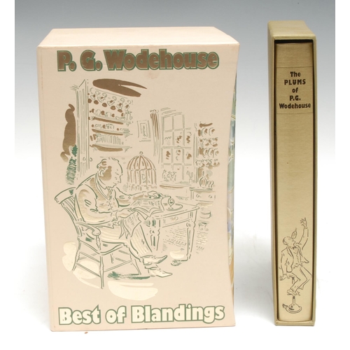 3111 - Folio Society - Wodehouse (P.G.) & Cox (Paul, illustrator), Best of Blandings, six-volume set, 2004,... 