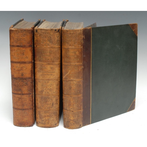 3249 - Topography - Lysons: (The Rev. Daniel) & (Samuel), Magna Britannia, three volumes, comprising II, Ca... 
