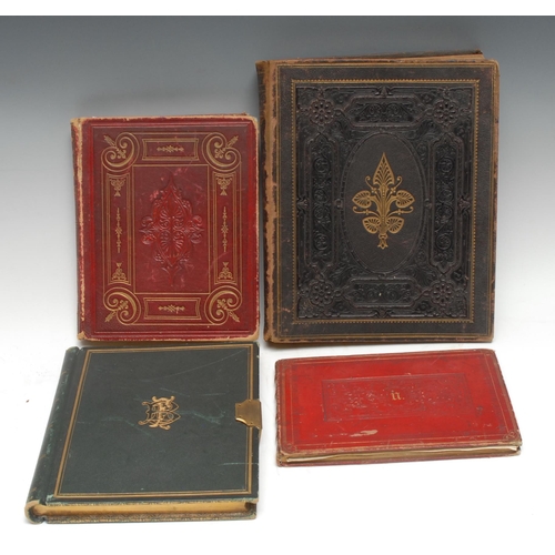 3275 - A mid-Victorian lady’s drawing-room commonplace album, compiled by Ellen ‘Nellie’ Shirley, dated fro... 