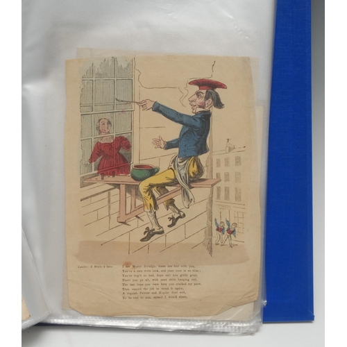 3272 - A collection of approx. 67 early-mid Victorian comic Valentines, c. 1830-1870, various publishers an... 