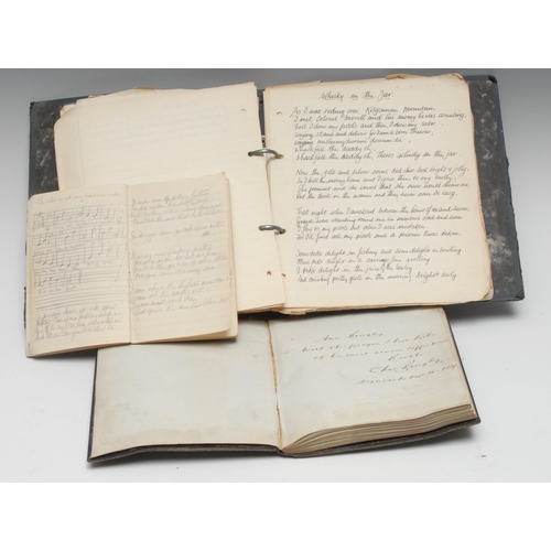 3279 - An early Victorian ink manuscript address, to Ann Bingley/With the prayers, & best wishes/of her mos... 