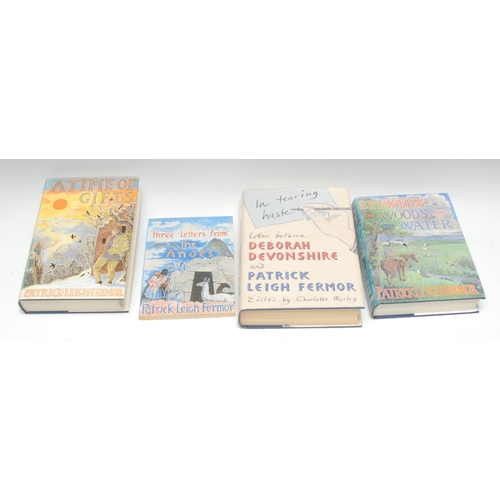 3252 - Travel - Fermor (Patrick Leigh): A Time of Gifts, [&] Between the Woods and the Water, first edition... 