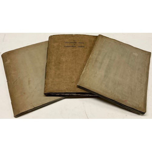 3277 - Advertising - J.F. Marsden, Printers of Hillsborough, Sheffield, c. 1930, three proof sample books o... 