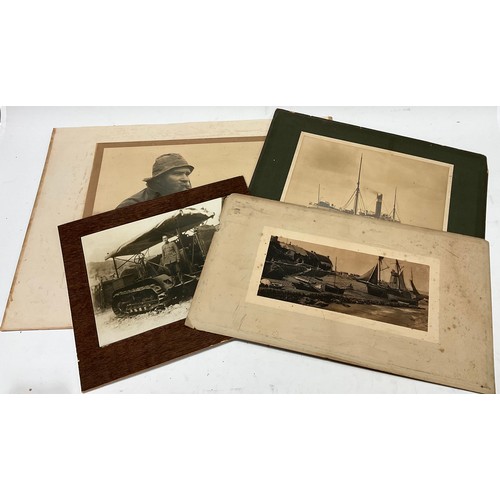 3360 - In the Manner of Frank Meadow Sutcliffe of Whitby, a sepia portrait photograph of a fisherman, [n.d.... 