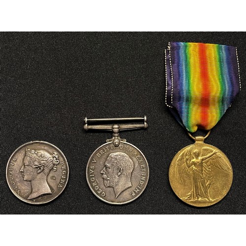 3000 - India General Service Medal, missing suspension, ribbon and clasps, named to 