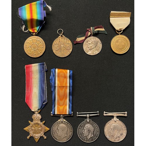 3015 - WW1 British Medal Collection comprising of: 1914-15 Star to A2991 W Forbes, SMN, RNR with ribbon: Br... 