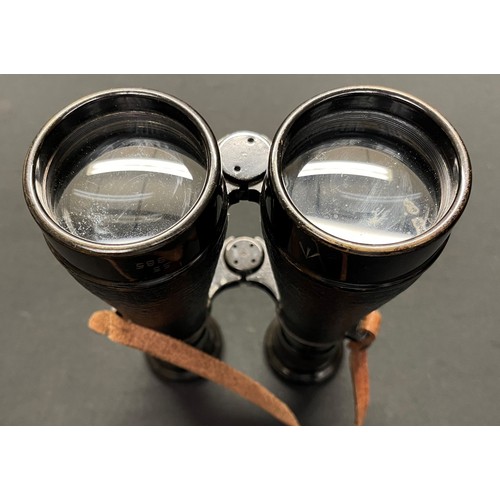 3085 - WW1 British Binoculars, French made by 