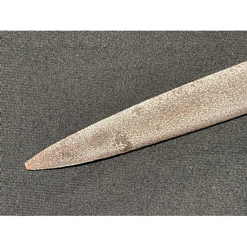 3098 - WW1 Ottoman Turkish Officers Sword with single edged blade 630mm in length, Turkish script to blade.... 
