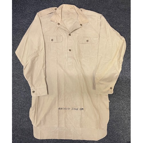 3183 - WW2 British Royal Navy Khaki Drill Shirt. This pattern of shirt was worn by the Royal Navy and Royal... 