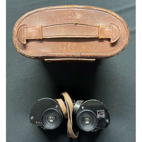 3191 - WW2 Canadian 6x30 Binoculars maker marked and dated 