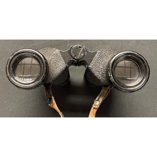 3191 - WW2 Canadian 6x30 Binoculars maker marked and dated 