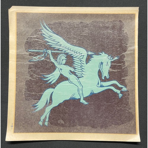 3201 - WW2 British Airborne Division Vehicle Pegasus Divisional Insignia Decal. Size approx. 227mm x 227mm.