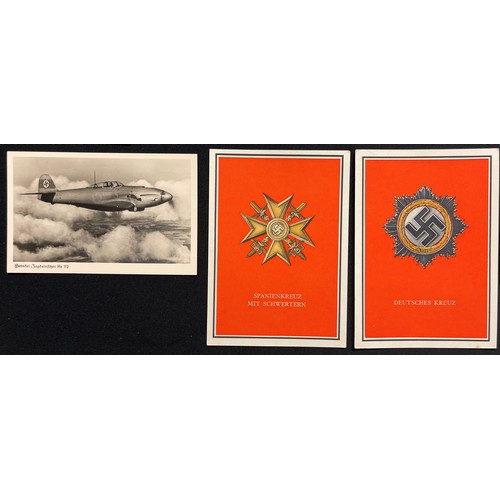 3218 - WW2 Third Reich Photographic Postcard collection to include: 13 Heer, 4 Luftwaffe, 4 Kreigsmarine, 7... 