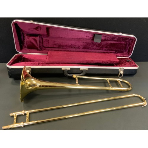 70 - A Besson 600 trombone, cased