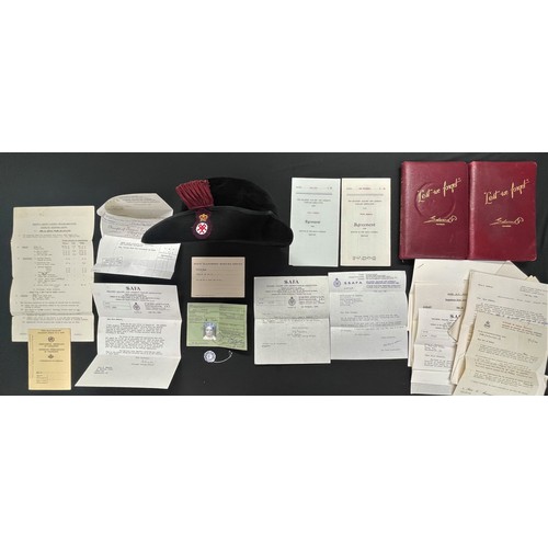 3255 - 1960's SSAFA Nurses Archive to Sister Olive Summers: Two grey dresses, two white dresses, spare shou... 